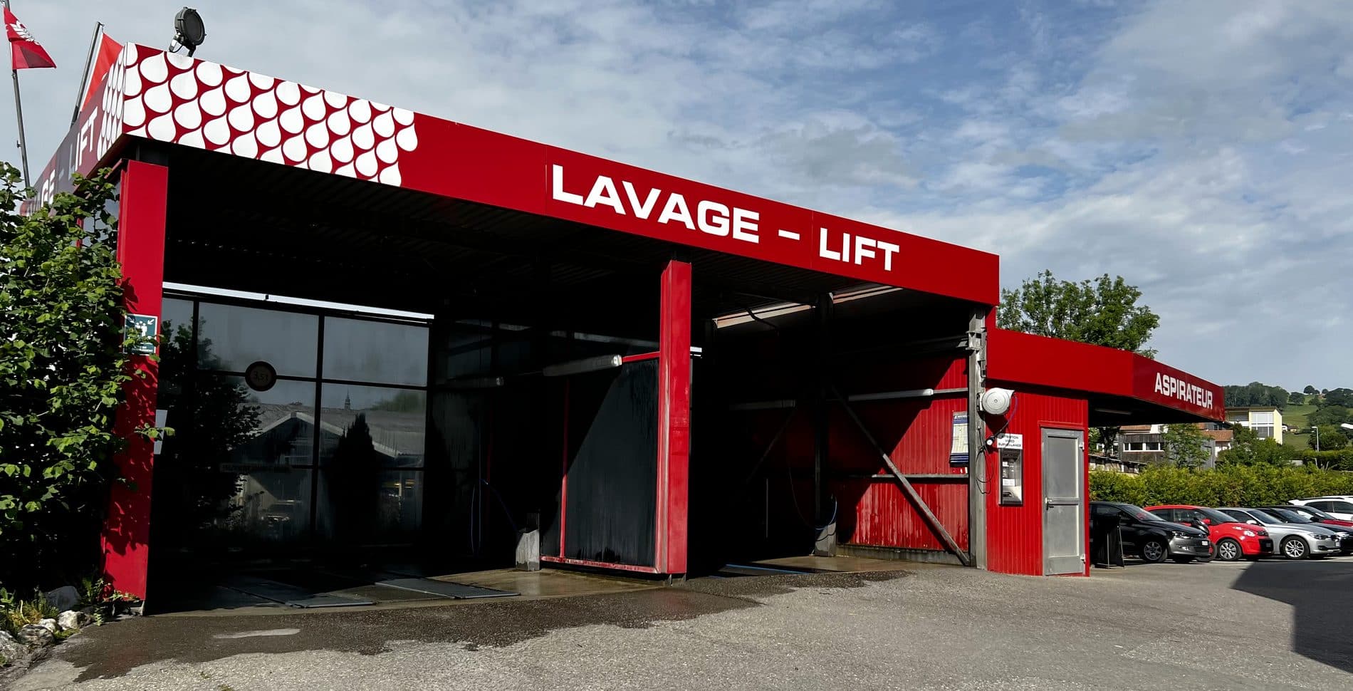 Station de lavage libre-service Lavage – Lift de la Carrosserie Pasquier